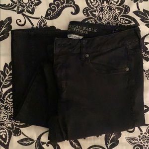 American Eagle Black Skinny Jeans